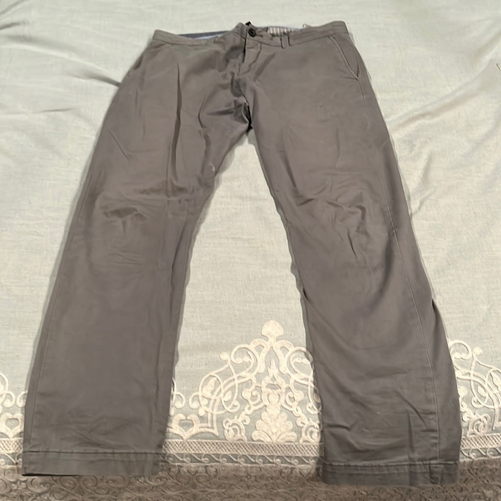 Mens Banana Republic Fulton Skinny Chino 34x34